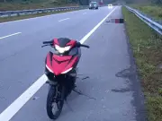 Pemuda 24 Tahun Maut Selepas Motosikal Tergelincir di Lebuhraya Pan Borneo Meradong