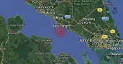 Gempa Bumi Lemah Magnitud 3.2 Berlaku di Perairan Batu Pahat, Johor