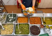 Sathiyanery Vegetarian Food Centre Tawar Set Makan Tengahari Vegetarian RM11 Yang Sukar Ditolak