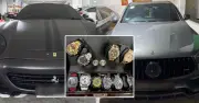 Serbuan Dadah Etomidate Singapura: 5 Ditahan, Kereta Mewah & RM740,000 Dirampas