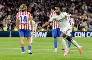 Vinicius Junior Cetak Dua Gol Bawa Real Madrid Atasi Atletico 3-2 Dalam Derbi Madrid