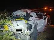 Warga Thailand Maut, Dua Cedera Dalam Kemalangan Bas Ekspres Dan Mitsubishi Triton Di Pekan