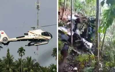 Bekas Pengarah KLK Antara Mangsa Nahas Helikopter di Kalimantan Barat
