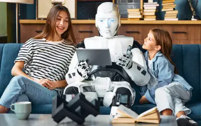 Cerita AI, Robot Pembantu: Bagaimana Teknologi Mengubah Kehidupan Keluarga Moden