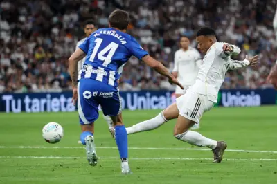 Mbappe Akhirnya Jaring Gol Liga, Real Madrid Kalahkan Alaves 2-1