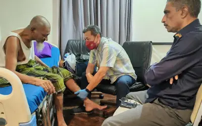 Mutalib Mydin Mulai Rawatan, Ada Harapan untuk Berjalan Semula