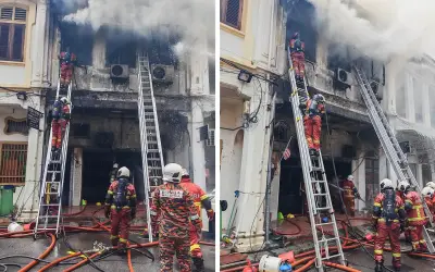 Peguam Kanan Antara Dua Maut Dalam Kebakaran Firma Guaman Di George Town
