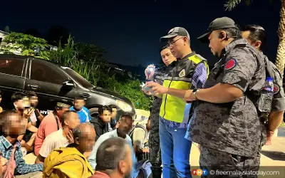 Penempatan Haram Serba Lengkap di Kebun Sawit Setia Alam Diserbu, 214 PATI Ditahan