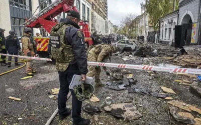 Serangan Rusia Lukakan 25 Orang di Ukraine Sepanjang Malam