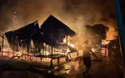 30 rumah musnah dalam kebakaran di Kampung Karamunting Sandakan