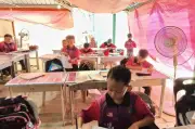 ADUN Likas Desak Tindakan Segera, Pelajar SK Balaban Jaya Belajar Dalam Khemah Dan Koridor Masjid