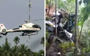 Bekas Pengarah KLK Meninggal Dalam Nahas Helikopter di Indonesia
