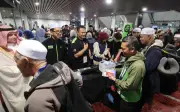 Kumpulan Pertama Jemaah Haji 2026 Berlepas ke Tanah Suci dari KLIA