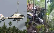 Lapan Maut dalam Nahas Helikopter di Kalimantan Barat, Indonesia