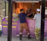 Operasi Makanan Berubah Jadi Drama Penyelamatan, Bomba Luar Tugas Selamatkan Dua Wanita di Kedah