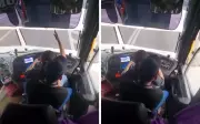 Pemandu Bas Ekspres dan Wanita Tular Direman 4 Hari di Mahkamah Jasin