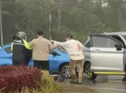 Pemandu Ditahan Selepas Serangan Amuk Jalanan Lukakan Penunggang Motosikal di Kulai