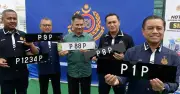 Plat P1P dan P9P raih bidaan jutaan ringgit dalam lelongan JPJ