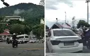 Polis Siasat Kemalangan Melibatkan Ambulan dan 2 Kereta di Hadapan USM Pulau Pinang