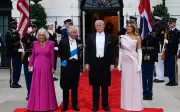 Raja Charles dan Permaisuri Camilla ucap selamat tinggal kepada Trump