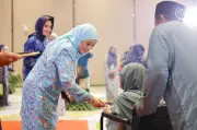 Raja Zarith Sofiah Sertai Sambutan Aidilfitri Khas Untuk Pejuang Kanser Di Johor Bahru