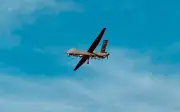 TUDM Berjaya Uji Terbang Drone ANKA-THS di Pangkalan Udara Labuan