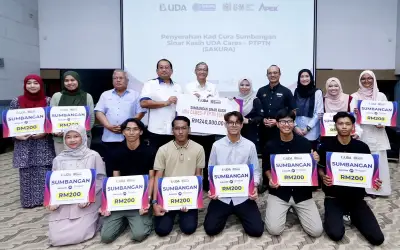 1,200 pelajar asnaf terima sumbangan RM200 dalam akaun Simpan SSPN Prime
