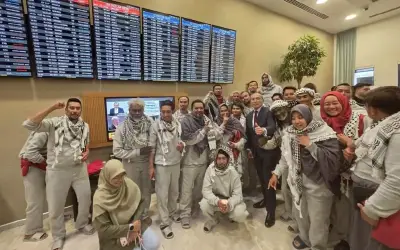 29 Rakyat Malaysia Selamat Tiba di Turki Selepas Ditahan Israel