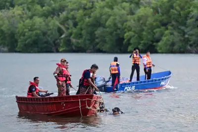 Abang ditemukan mati, adik masih hilang di Sungai Beril Dungun