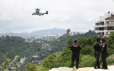 AS jalani latihan tentera di Caracas, pertama sejak serangan Januari
