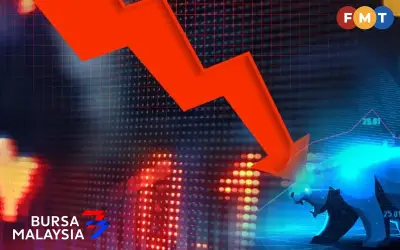 Bursa jatuh semula selepas dibuka tinggi, ikut pasaran serantau lemah