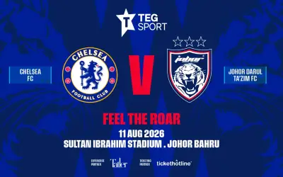 Chelsea lawan JDT dalam perlawanan persahabatan 11 Ogos