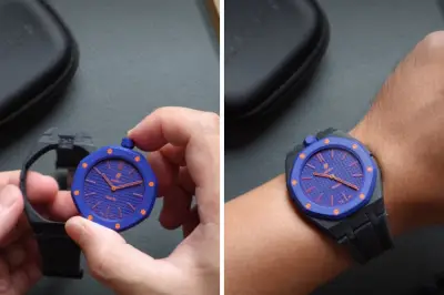 Delugs cipta tali jam untuk AP x Swatch Royal Pop selepas viral