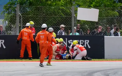 Grand Prix Catalan Dihentikan Selepas Kemalangan Acosta dan Marquez