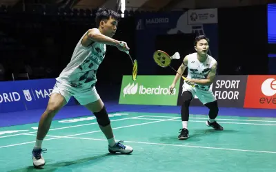 Impian Akhir All-Malaysia Musnah, Arif-Roy King Tewas kepada Pasangan Denmark