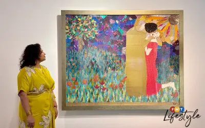 Karya seni tekstil kitar semula Tulika Prakash hargai perjalanan rohani