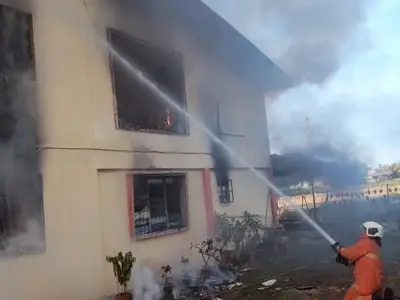 Kebakaran di Papar: Warga Emas 72 Tahun Maut Rumah Terbakar