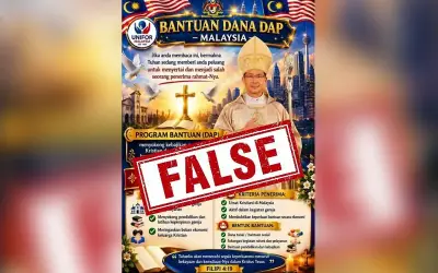 Keuskupan Agung KL nafi poster palsu bantuan DAP untuk Kristian