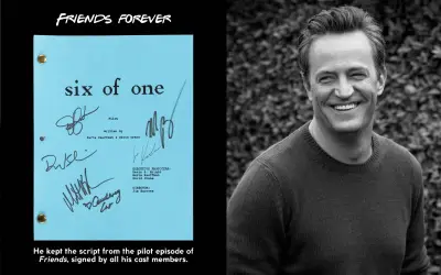 Koleksi Peribadi Matthew Perry Dilelong Untuk Amal