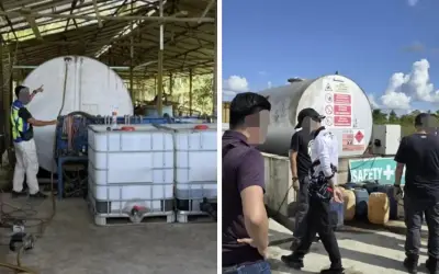 PGA Sarawak rampas diesel bersubsidi RM1.8 juta, 69 tangkapan