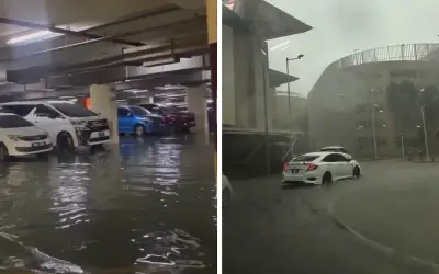 Polis Tangkap Lelaki Langgar Kereta, Buat Onar di Damansara Perdana