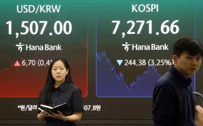 Saham Asia jatuh hari keempat, hasil bon tinggi jadi tumpuan