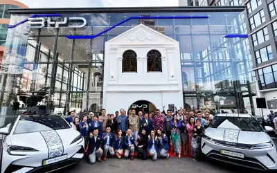 Sime Motors dan BYD buka pameran utama EV di George Town