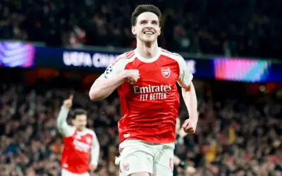 Tenaga Kuda Rice Pacu Arsenal Kejuaraan Liga Perdana