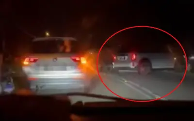 Tiga suspek cuba langgar polis ditembak di Hulu Langat