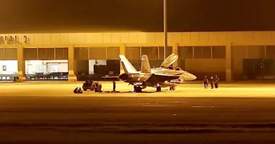 TUDM Sahkan F/A-18D Hornet Mendarat Selamat di KKIA Selepas Enjin Bermasalah