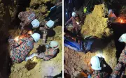 Dua lelaki tertimbus hidup-hidup akibat runtuhan tebing di Jeli