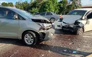 Dua maut, seorang cedera dalam nahas Perodua Myvi-Toyota Innova di Perak