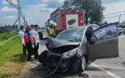 Dua warga emas 70 tahun maut, seorang cedera dalam kemalangan