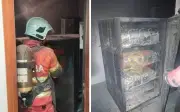 Kebakaran kecil di Sasana Kijang, pusat penyelidikan Bank Negara